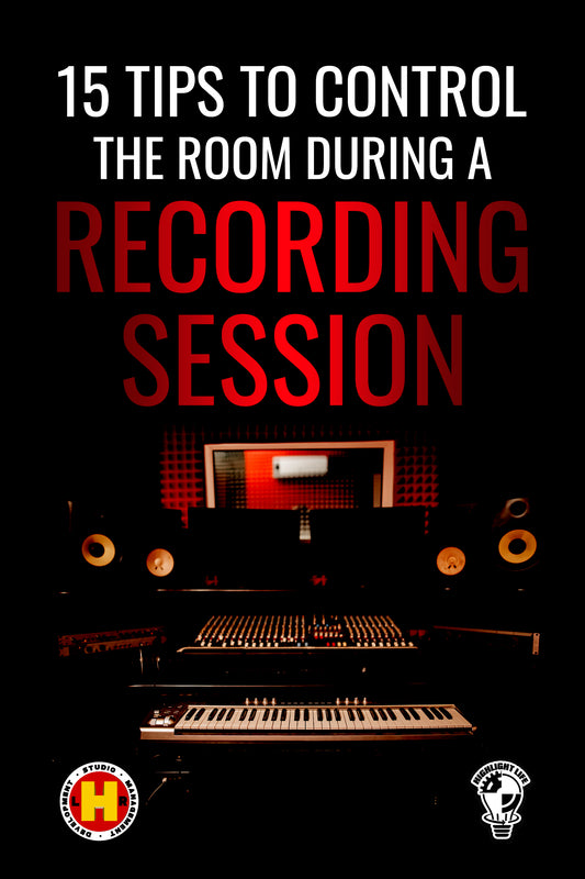 "CONTROLLA" EBOOK - 15 STEPS TO CONTROL THE ROOM IN A RECORDING SESSION